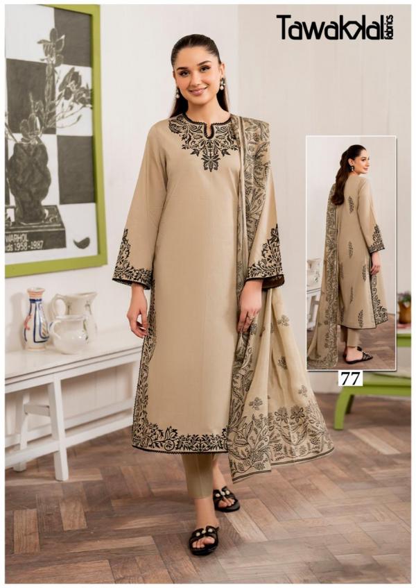 	Tawakal Mehroz vol-8 – Karachi Dress material